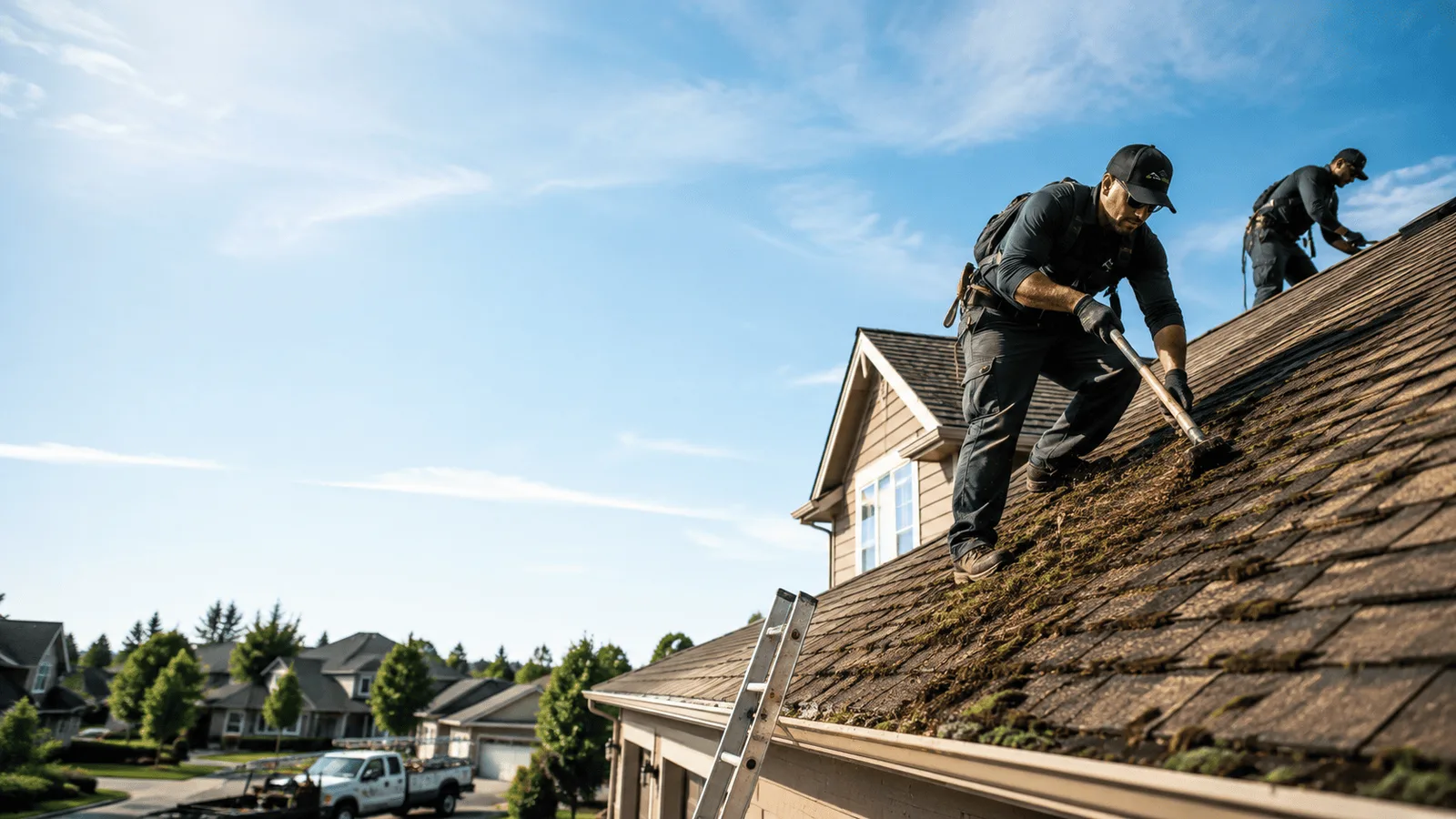 Roof Moss Removal in Leakey, TX near me